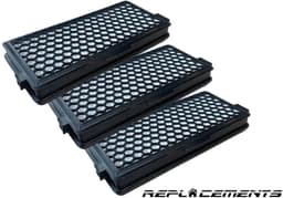 Replacements® HEPA-filters geschikt voor Miele Active AirClean 50 – Voor Complete C3, C2, S8, S6, S5, S4 - Vervangt SF-HA 50 - 3 stuks — thumbnail 1