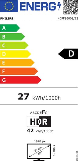 Philips 40PFS6009 - 40 inch - HD Ready LED - 2024 - Smart TV — thumbnail 2