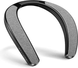 Speaker - Bluetooth speaker - Bluetooth nekbandluidspreker - bluetooth speaker draadloos - draagbare draadloze luidspreker met ingebouwde microfoon en TF-kaartsleuf, 12 uur speeltijd, 3D stereo surround sound — thumbnail 1