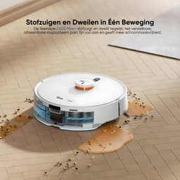 Teendow D20S Max+ Robotstofzuiger & Vachtverzorging Huisdieren – Complete Groomingkit - 3L Zelfledigend Dock, 6000Pa, Dweilfunctie, PreciSense LiDAR, App & Spraakbediening — thumbnail 4