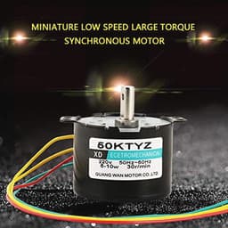 Lage Snelheid Synchrone Motor 5-50 RPM voor Industriële Toepassingen en Vaatwassers — thumbnail 3