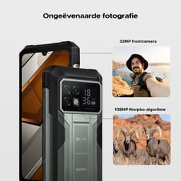DOOGEE S200 Max 5G AI Outdoor-telefoon-22000 mAh/66 W batterij-36 (16 + 20) GB+512 GB-Android 15-6,72inch FHD+120 Hz-scherm aan de voorkant-1,3-inch scherm aan de achterkant-108 MP+20 MP nachtzicht+32 MP camera's-Dubbele 120 LM kampeerlamp-WiFi 6-NFC — thumbnail 8