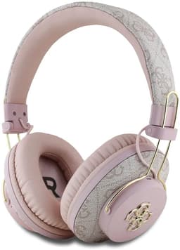 Guess Bluetooth ENC Series - Draadloze Koptelefoon - Ruisonderdrukking - Roze - 4G Logo — thumbnail 8
