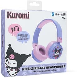Kuromi - draadloze kinderkoptelefoon - volumebegrenzing - lange batterijduur - microfoon - opvouwbaar - bluetooth — thumbnail 9