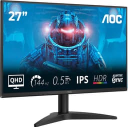 AOC Q27B36X 27 inch QHD IPS Monitor Gaming 144Hz — thumbnail 6