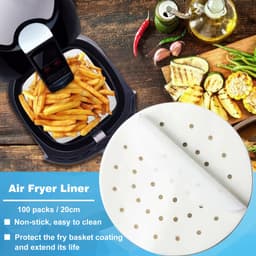 YONO Airfryer Accessoires Set XL - Ø 20cm - Universeel geschikt voor Princess/Tefal/Inventum/Philips/Tristar - 18 Delig — thumbnail 7
