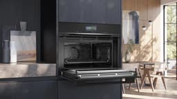 Siemens CM776G1B1 - iQ700 - 60cm x 45cm - Compacte inbouw bakoven met magnetron - Eenvoudig te reinigen met pyrolytische zelfreiniging activeClean - cookControl Pro: altijd uitstekende resultaten - — thumbnail 7