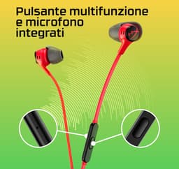 HyperX Cloud Earbuds II - Gaming Earbuds met Microfoon - Zwart - PC/PlayStation/Xbox/Nintendo Switch/Mobile — thumbnail 3