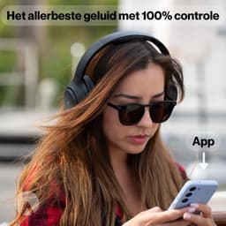 DunRock® Halo koptelefoon met ANC en multipoint - Met DunRock App voor je smartphone - draadloze bluetooth koptelefoon - met filter microfoons — thumbnail 21