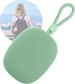 Draadloze Bluetooth Mini Speaker - Go Series - Groen - Kleine Speakers Draadloos — thumbnail 1