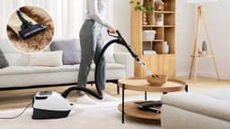Bosch ProSilence BGB6SIL1 Serie 6 - Stofzuiger met zak - 12mtr bereik - Vacuum cleaner - Afstandbediening in handvat - 66dB - HEPA - Wit — thumbnail 8
