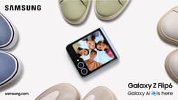 Samsung Galaxy Z Flip6, 512 GB, Zilver — thumbnail 8
