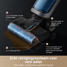 Dreame H14 Pro Draadloze Nat- en Droogzuiger – Automatisch zelfreinigend – Tot 60 min autonomie – LED-weergave & vuildetectie – Voor harde vloeren & huisdieren — thumbnail 7