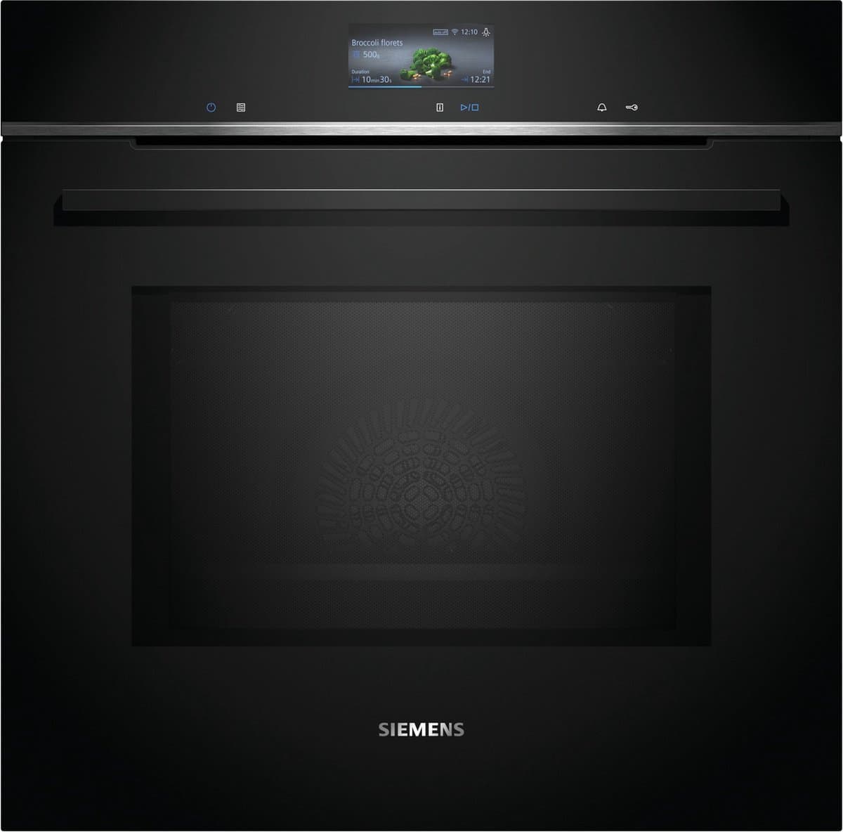 Siemens HM776GKB1 - Zwart - 67 L - 800 Watt - — afbeelding 1