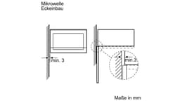 Bosch BEL523MS0 - Magnetron met Grill - Zwart — thumbnail 3