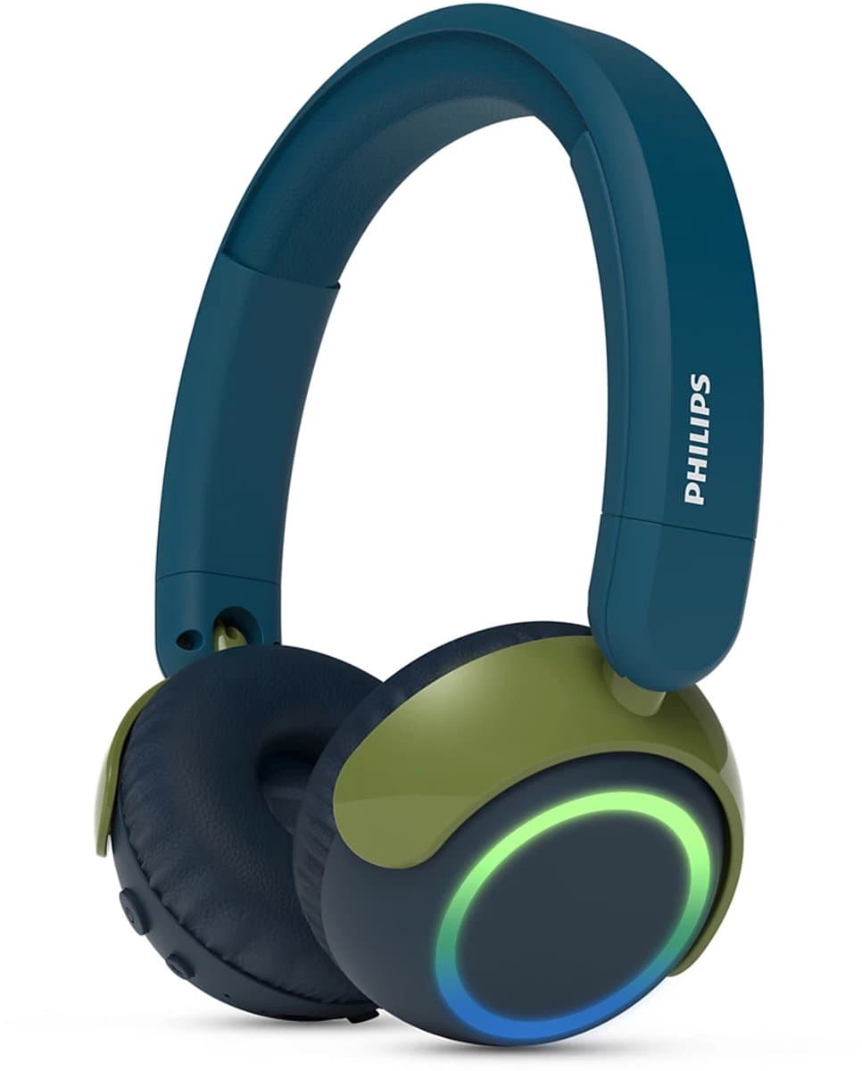 Philips 4000 series TAK4200CT/00 hoofdtelefoon/headset Draadloos Hoofdband Oproepen/muziek Bluetooth Blauw, Groen — afbeelding 1