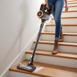 AG4200+ Steelstofzuiger Draadloos Met Dweilfunctie 2 in 1 - Premium Gold - Krachtige stofzuiger Zonder Zak - Geschikt voor Dierenharen - Compact & Lichtgewicht - Kruimeldief — thumbnail 21