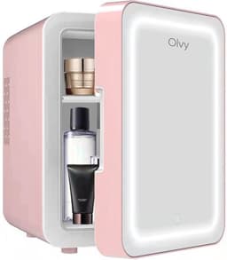 Olvy Skincare Fridge - Mini Koelkast - Inclusief E-Book - Skincare Koelkast - Make-up Koeling - 4 Liter — thumbnail 1