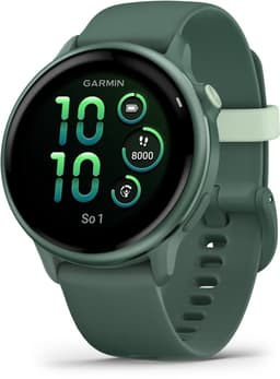 Garmin Vivoactive 6 - Smartwatch - Sporthorloge- Health - Fitness - 42 mm - Groen — thumbnail 1