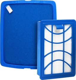 Dparts uitwasbare motorfilter en hepa filter geschikt voor Philips stofzuiger - 1 filterset - voor PowerPro Expert series - hepafilter allergiefilter stofzuigerfilter - nr. fc6042 fc6042/01 - fc8003 fc8003/01 - CP0618/01 — thumbnail 1