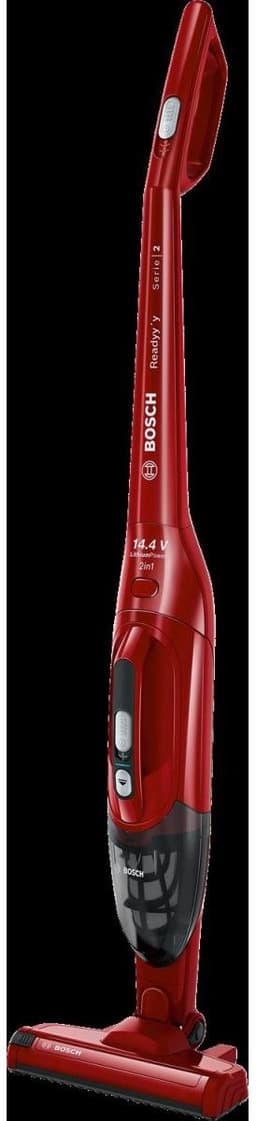 Bosch Serie 2 BBHF214R - draadloze steelstofzuiger - Zakloos - Rood — thumbnail 2