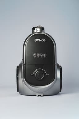 QONOS Power Pro Stofzuiger zonder Zak – Krachtige Zuigkracht – HEPA-filter – 3L Opvangbak – Alle Vloertypen - Inclusief Turboborstel — thumbnail 10
