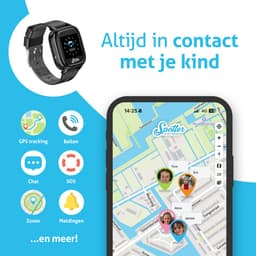 Spotter® GPS Kinderhorloge Explorer (4G) – Zonder Abonnement – Voor Kinderen – Inclusief Simkaart – Camera, Bellen & Chat – Waterdicht – App (NL Support) — thumbnail 9