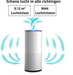 Cityline Luchtreiniger Ultra - Luxe Metalen behuizing - tot 55 m² - 460 m³ CADR - Geavanceerd 4 laags HEPA filter - Auto modus & Luchtkwaliteit sensor - LED display - Wifi functionaliteit - Slaapstand - Timer — thumbnail 6