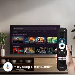 Horizon Smart TV 50 inch QLED - 4K ULTRA HD Televisie - XT Line - Google TV WiFi - Voice Assistant - Frameless Slim Design — thumbnail 6