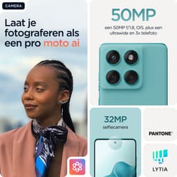 Motorola edge 60 fusion - 8/256GB - Amazonite (Turquoise) — thumbnail 19