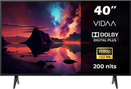 Horizon Diamant Smart TV 40 inch - LED Televisie - Full HD - WiFi - Netflix - Dolby Digital Plus - Laag Energieverbruik — thumbnail 1