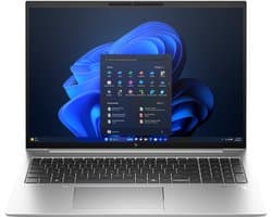 "HP EliteBook 860 G11 Intel Core Ultra 5 125U Laptop 40,6 cm (16"") WUXGA 16 GB DDR5-SDRAM 512 GB SSD Wi-Fi 6E (802.11ax) Windows 11 Pro AI PC Zilver"