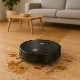 BrinQ Goods - Krachtige Robotstofzuiger Met Dweilfunctie - Met Laadstation - Dweilrobot - Met Afstandsbediening En App - Geschikt voor Huisdieren - Slimme Navigatie — thumbnail 5