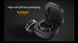 WizBay Premium Select® Smart Ring Color LED Zilver - Maat 10 - Hartslag Slaap Zuurstof - Gesture - Multi Sport Modi — thumbnail 10