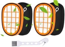SOLLBRY® - 2x Filter Geschikt Voor Philips Speedpro Max Aqua 7000 En 8000 Serie - FC5005/01, CP1100/01, CP0663/01 Vervanging Schuimrubber - Steelstofzuiger - Geschikt voor Philips Speedpro Max Schuimfilter - Met Reinigingsborstel — thumbnail 1