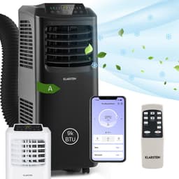 Klarstein mobiele airconditioner met luchtafvoerslang, 3-in-1 airconditioner met ventilator & ontvochtiger, kleine & draagbare airconditioner voor thuis & op kantoor, met nachtmodus & app-bediening, 9000 BTU,6 kW voor 44 m² - Afstandsbediening — thumbnail 22