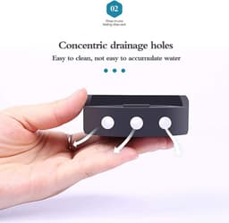 Trillingsdempers Wasmachine / Droogkast - Set Van 4 Stuks - Extra Dik - Stapelbaar - Wasmachine Dempers - Wasmachine Verhoger - Voetjes Droger - Geschikt Voor Wasmachine En Wasdroger - Antislip Rubber - Zwart — thumbnail 5