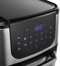 Princess Airfryer Oven DeLuxe 182075 - Heteluchtfriteuse - Extra groot 11 liter - PFAS vrij - 10 automatische programma's - RVS/Zwart — thumbnail 18