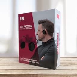 Miiego - AL4 Freedom - Man - Zwart - draadloze - on ear - koptelefoon - sport koptelefoon - hardlopen - fitness - fietsen — thumbnail 7