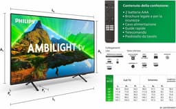 Smart TV Philips 65PUS8319/12 4K Ultra HD 65" LED HDR HDR10 Wifi Zwart 165,1 cm — thumbnail 8