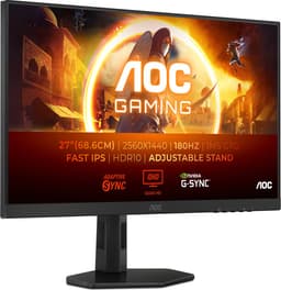 AOC G4 Q27G4XF - QHD IPS Gaming Monitor - 180hz - Verstelbaar - 27 inch — thumbnail 1