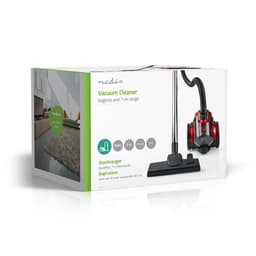 Nedis Zakloze Stofzuiger - Zakloos - 700 W - Stof capaciteit: 1.5 l - Combi-Borstel - Actieradius: 7 m - HEPA-luchtfilter - Antraciet / Rood — thumbnail 18