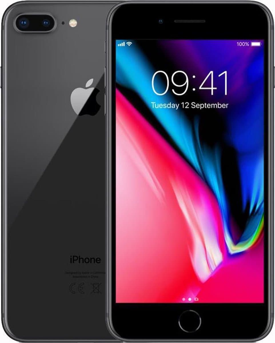 Apple iPhone 8 Plus - 64GB - Spacegrijs — afbeelding 1