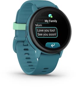 Garmin Bounce 2 - Smartwatch voor kinderen - 43 mm - AMOLED - Live locatie-tracking - Turquoise — thumbnail 8