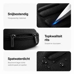 Sounix Case Geschikt voor Nintendo Switch 2 - Met opbergvak voor 24 games - Extra hoog Hoesje - Waterdicht en schokbestendig - Zwart — thumbnail 6