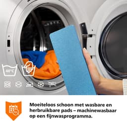 Philips OneUp Elektrische Dweil 5000 series XV5113/01 - Dweilsysteem - Vloerreiniger - Vuil water opzuigen - 2 standen - 70min dweilen - Geen emmer nodig — thumbnail 17
