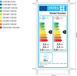SereneLife Mobiele Airco - 9000 BTU - Airconditioner met Verwarming - WiFi - Koelen, Verwarmen en Ontvochtigen - Inclusief Raaminstallatiekit - Grijs — thumbnail 2