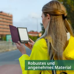 PocketBook Verse Pro Azure e-reader – Inclusief Zwart-Wit Ruiten Hoesje (shell cover) – Voordeelbundel — thumbnail 2