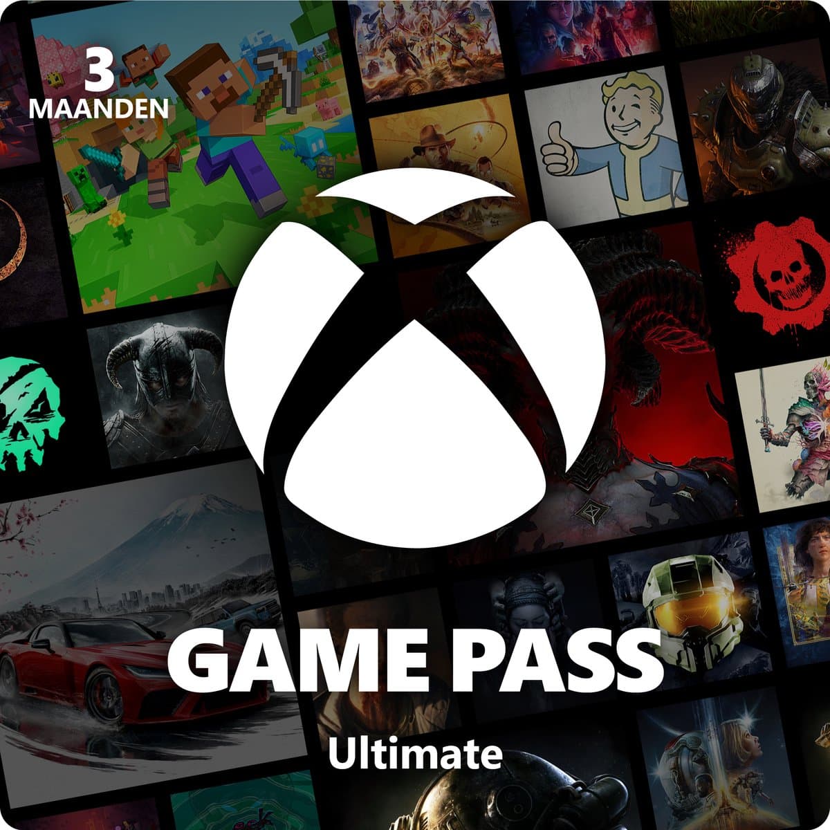 Xbox Game Pass Ultimate - 3 maanden - Xbox, PC, Cloud Gaming — afbeelding 1