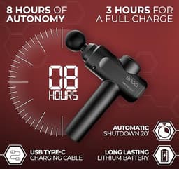 Massage Gun Professioneel - Massage Apparaat - Theragun hersteltool — thumbnail 4